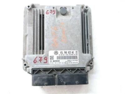 0281014984 BOSCH EDC17CP14 03L906022AG CENTRALINA MOTORE VW GOLF VI 5K1 2.0 TDI - Immagine 1 di 4