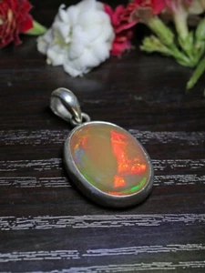 Opal Anhänger - TOP Welo - Picture 1 of 3