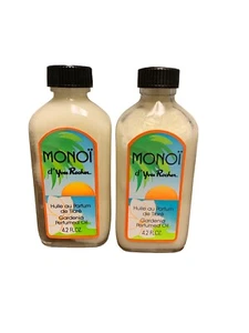 Monoi D Yves Rocher Gardenia Perfumed Oil 4.2 Fl Oz lot of 2 bottles - Picture 1 of 3