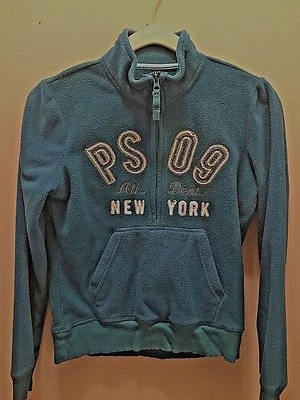 P.S. SUDADERA TURQUESA DE AEROPOSTALE NIÑAS TALLA L (12) Foto 1 de 4
