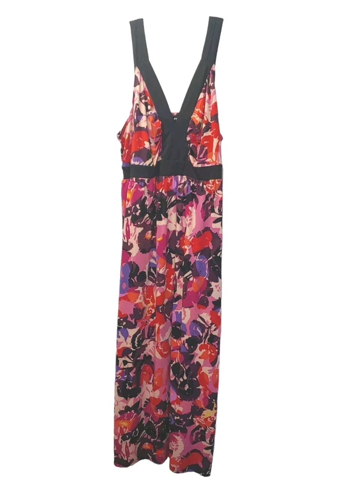 Moda Bug Babydoll Maxi Vestido Mujer Talla 2X Y2k De Colección Tropical Floral Boho Costero Foto 1 de 4