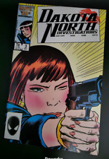 DAKOTA NORTH INVESTIGATIONS No. 3 Marvel Comics  1986 RAW Tony Salmons