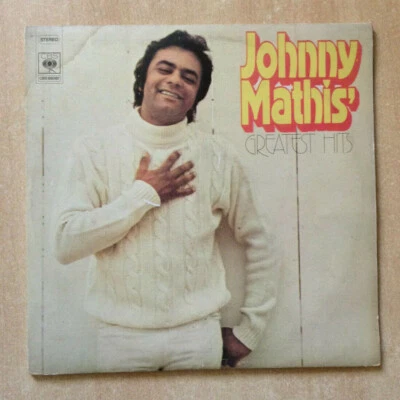 2 x 33 RPM Johnny Mathis Vinyl LP 12 " Greatest Hits - With Maria -cbs 88087 - Image 1 of 4