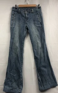 J. Galt Jeans Size Small 99% Cotton 1% Elastan Womens Flared Legs Y2k - Picture 1 of 11