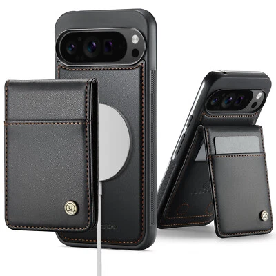 Mag Safe Case for Google Pixel 9 Pro XL 9A with Detachable Magnetic Card Holder - Image 1 of 4