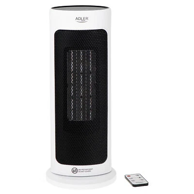 Termoventilatore Ceramico a Torre, Controllo Remoto, Temperatura 15 a 40°C Timer - Immagine 1 di 4