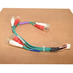 Authentic ALPINE X208U RCA Harness Front Rear Subwoofer Free Shipping - Picture 1 of 1