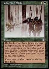 Stronghold Constant Mists x1 Moderate Play, English Magic Mtg M:tG