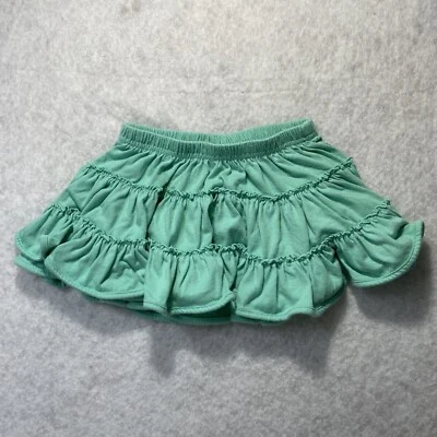 Falda cintura elástica con volantes verde menta en capas Cherokee para niñas pequeñas talla 2T Foto 1 de 4
