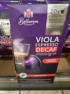 40 CÁPSULAS BELLAROM Nespresso * Cápsulas de café VIOLA DESCAF Intensidad 9 selva tropical - Imagen 1 de 4