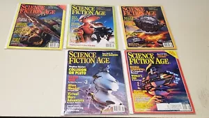 5 ISSUES OF SCIENCE FICTION AGE - MAGAZINE - 1995 +DM+ - Foto 1 di 1