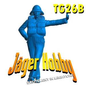 Figurine équipage TG26B - RAF Air-Sea Rescue Launch Whaleback Crash tender échelle 1/24 - Photo 1 sur 29