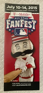 2015 Cincinnati All Star Game Fanfest Tickets Werbebroschüre Reds DAVE WINFIELD - Bild 1 von 5