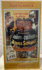 "AFRICA SCREAMS" - ABBOTT & COSTELLO - VHS TAPE NEW UPC# 051413010117