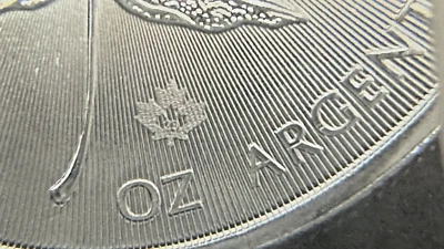 Canada 2023 Maple Leaf 1oz Pure Silver Bullion Coin PLUS Free Authentication Kit - Image 1 of 4