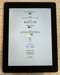 Apple iPad 2 - Negro - 16 GB - *TAL CUAL PARA SALVAMENTO/PIEZAS/DESMONTAJE* - Imagen 1 de 3