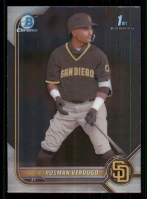 2022 Bowman Chrome Prospects #BCP193 Rosman Verdugo - Image 1 of 2