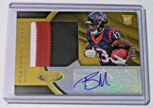 2016 Certified Mirror Gold Rookie Jersey Patch Autograph Braxton Miller /25 RC