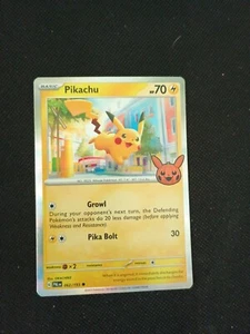 Pokémon Card PICKACHU 062/193 Trick or Trade 2023 with Halloween Stamp Holo - Picture 1 of 2