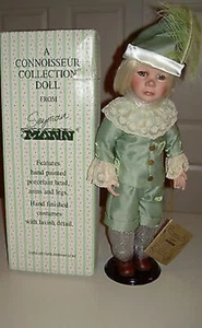 Very Rare, Brand NEW Seymour MANN 20" Pinocchio Porcelain Doll A-618 - Picture 1 of 9