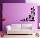 Wall Sticker Beautiful Flowers Coolest Floral Decor For Bedroom (z1520)