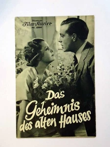 Geheimnis des alten Hauses - Illustrierter Film Kurier - WFK ungelocht (10/20) - Picture 1 of 1