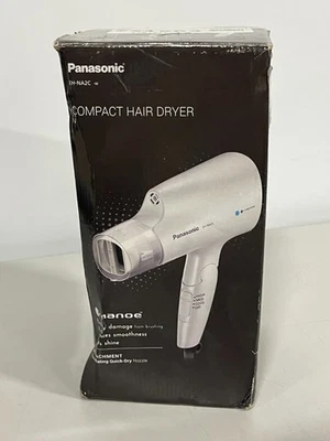 Panasonic Hair Dryer EH-NA2C-W Nanoe Oscillating Quick Dry Nozzle - White - Image 1 of 2