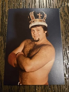 Jerry Lawler 3,5 x 5 Foto Memphis Wrestling Original Photo. Gimmick Tisch - Bild 1 von 2