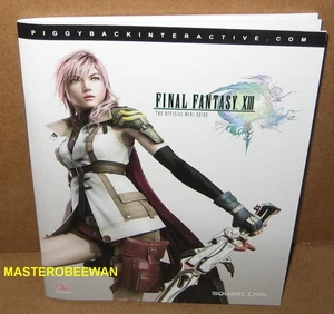 Final Fantasy XIII Official MINI Guide Book New PS3 & Xbox 360 - Picture 1 of 2