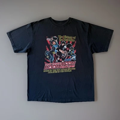 Camisa De Colección Tony Hawk Boom Bom Huckjam XL Negra Y2K Patinador Los Ángeles Foto 1 de 4
