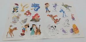 Páginas adhesivas vintage de actividades de aprendizaje de Disney y Pixar, 20 pegatinas - Imagen 1 de 1