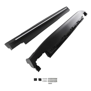 Nerf Bar Side Steps for Mercedes ML350 W166 2012-15 GLE 16-18 Black Aluminum - Picture 1 of 13