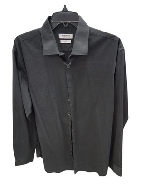 Kenneth Cole Reaction, Hombre Manga Larga, Calce Súper Ajustado, Camisa de Vestir, Talla M Foto 1 de 2