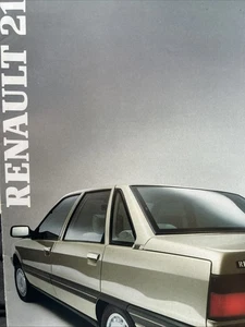 Renault 21 Range Original Car Sales Brochure From 1986 - Picture 1 of 4