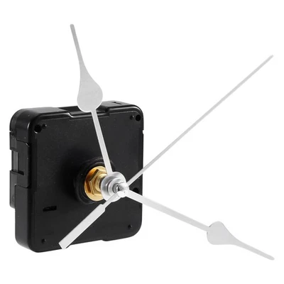 Clock Movement Mechanism with Silver Hour Minute Second Hand DIY Tools Kit R1I7 - Image 1 of 4