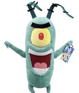 Universal Studios Parks Soft Plush Spongebob Plankton - Picture 1 of 3