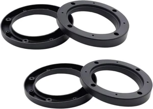 4Pcs Universal Black 4" round 11Mm Depth Speaker Spacers for Auto Car - Picture 1 of 12