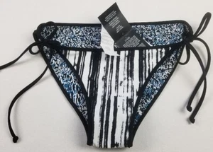 NEW Volcom String Bikini Bottom Women’s Medium Multicolor Reversible Ties Beach - Picture 1 of 14