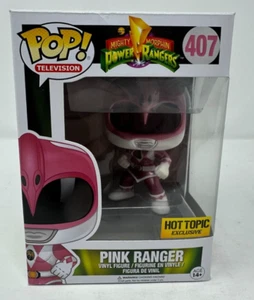 Funko POP Television 407 Power Rangers Pink Ranger Hot Topic Exclusive 2016 - Picture 1 of 5