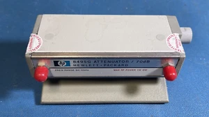 Agilent 8495G Programmable Step Attenuator DC to 4 GHz, 0 to 70, 10 dB OPT 2 - Picture 1 of 4