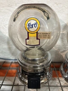 Vintage Kiwanis Club Werbung auf Ford Kaugummiautomat Kaugummiautomat Süßigkeitenautomat - Bild 1 von 11