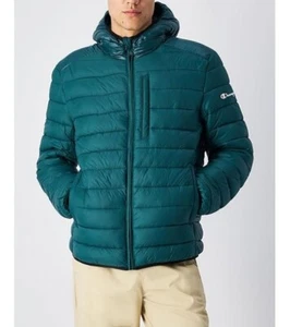 CHAMPION PIUMINO UOMO art. 220340 - VERDE e NERO - Bild 1 von 10
