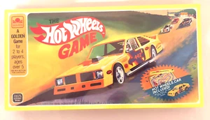 Rare 1982 The Hot Wheels Board Game Complete w/Yellow Die Cast Car NIP Sealed - Picture 1 of 5