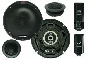 Alpine R-S65C.2, R Series 6.5" 2 Way Component Car Speakers - 300 Watts Peak - Picture 1 of 1