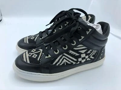 Bronx Zoo Nee 高帮运动鞋 (1989) 黑色/白色 US 7;欧盟 37 — 第 1/4 张图片