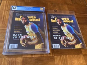 Anthony Davis Sports Illustrated CGC 8.5 White Pages (Classic Cover!!) + extra - Picture 1 of 4