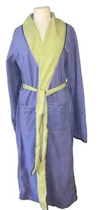 Lands' End Long Sleeve Angel Fleece Long Wrap Belted Cozy Robe Large NWT - Picture 1 of 6