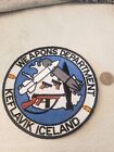 VINTAGE 1960S US NAVAL STATION KEFLAVIK ICELAND WEAPONS DEPT PATCH MINT RARE