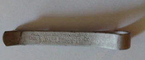 Vintage Aluminum Clothespin by Hollywood Pin Ups 1940's - Picture 1 of 3