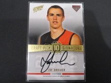 2013 SELECT AFL DRAFT PICK SIGNATURE DPS10 JOE DANIHER 160/280